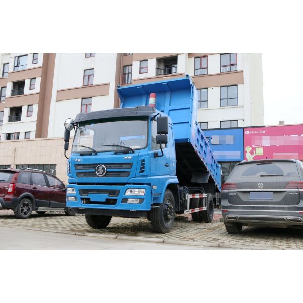 Buy 6 Wheel Dump Trucks For Sale 4×2 Small Tipper Shcman X6 Single Alxe Loading 5 Tons 160hp at wholesale prices