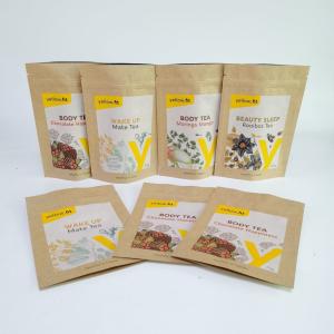 Digital Printing Tea Bags Packaging Moisture proof Mylar Bags for Tea Packaging