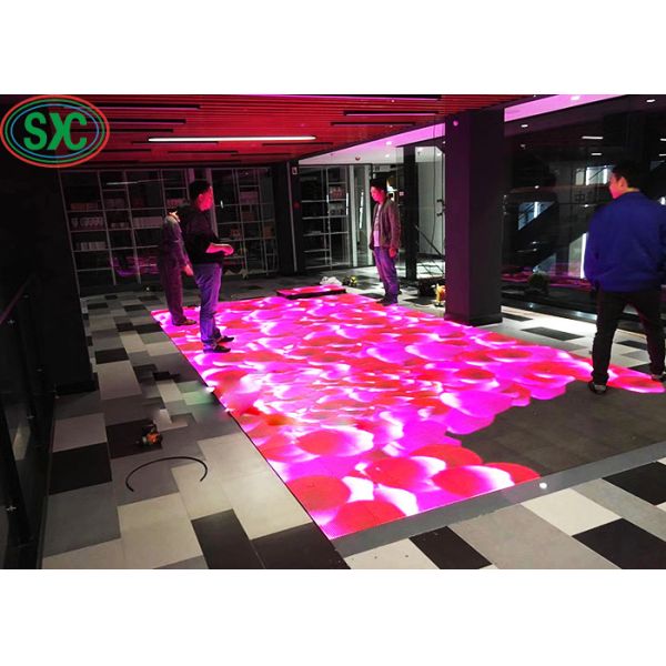 1R1G1B Outdoor P6 IP65 LED Dance Floor 1/8 Scan For Concert Advertising