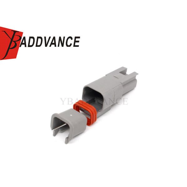 DTM04-2P Deutsch DTM Series 1.0mm 2 Pin Male Sealed Automotive Connector Housing