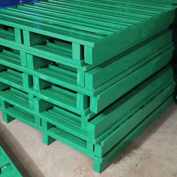 2 Way Entry Type Warehouse Steel Pallet Hot Dip Galvanized Heavy Duty metal pallet
