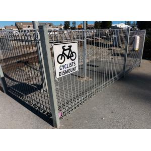 Powder Coated BRC Roll Top Welded Wire Garden Fence