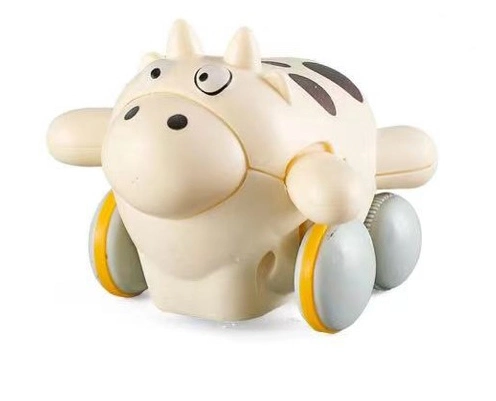 Wholesale Baby Grab Toys Education Rattle Roll Car Cartoon Children′s Toys Baby Toys Inertia Animal Car