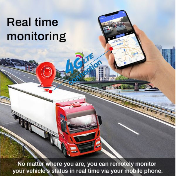 1080P 4CH MDVR Camera Waterproof 7 Inch Monitor MDVR Recorder 4G GPS Reverse Backup Camera Vehicle Bus Truck Car Reversing Aid