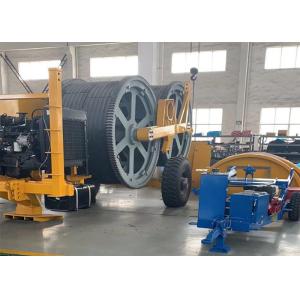 Diesel Intermittent 2x70KN Hydraulic Cable Tensioner Oil Cooling