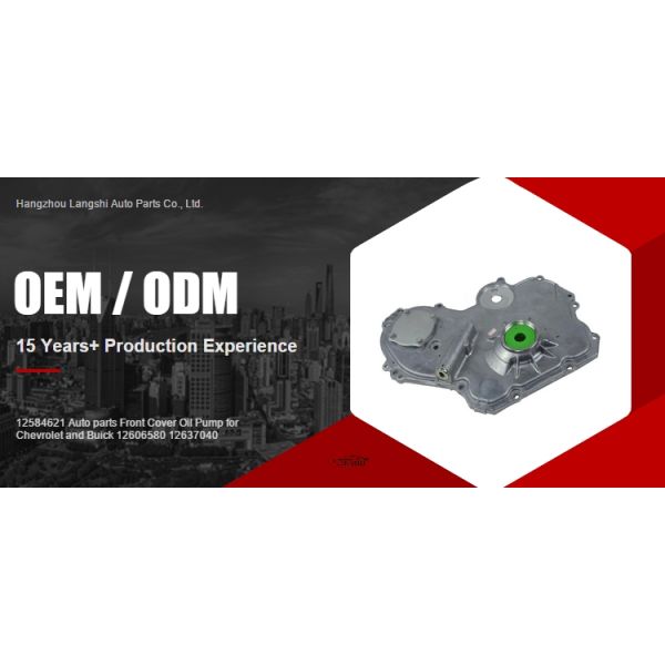 OE NO. 12637040 Chevrolet and Buick 12584621 Front Cover Oil Pump 12606580 Auto Parts