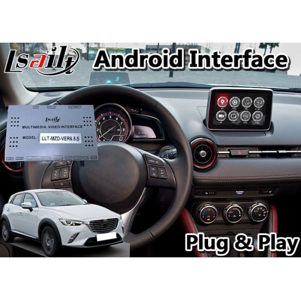 Lsailt Android Navigation Video Interface for Mazda CX-3 14-20 Model Car MZD