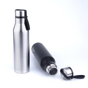 Quality 750ml Double Wall The Best Vacuum Insulated Stainless Steel Water Bottle Metal Thermos Flask Stainless Steel Sports Water Bottle for sale