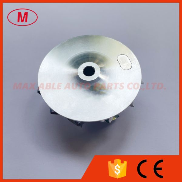 TD04 39.10/46.00mm 6+6 blades turbocharger milling/aluminum 2618/billet compressor wheel