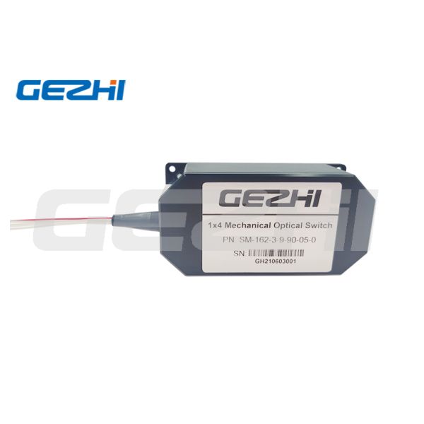 1x4 Ports Single Mode Fiber Switch Non Latching