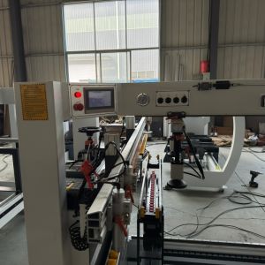 Vertical Woodworking Drilling And Boring Machine Three Rows Horizontal Drill