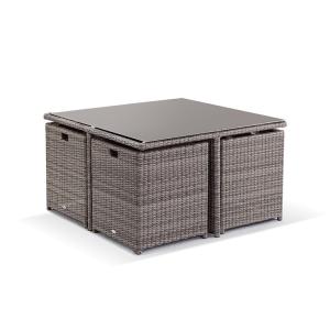 Luxury Garden Poly Rattan Handwoven Solaris High Synthetic Wicker Outdoor