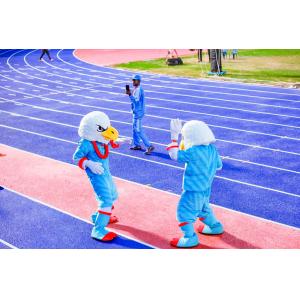 Customized Rubber Material Athletic Running Tracks With Length 400m