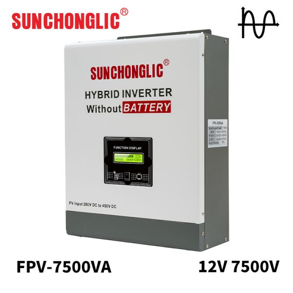 Buy Easy Installation 7.5kw Hybrid Inverter Off Grid MPPT 450V PV Simplicity And Reliability at wholesale prices