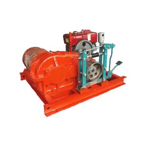 Mining / Construction Use Electric Winch , Cable Pulling Electric Drum Winch