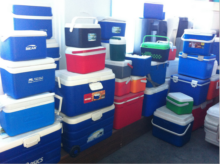 OEM Outdoor Plastic Cooler Box Milk bucket Igloo water cooler OEM Branding Water bucket