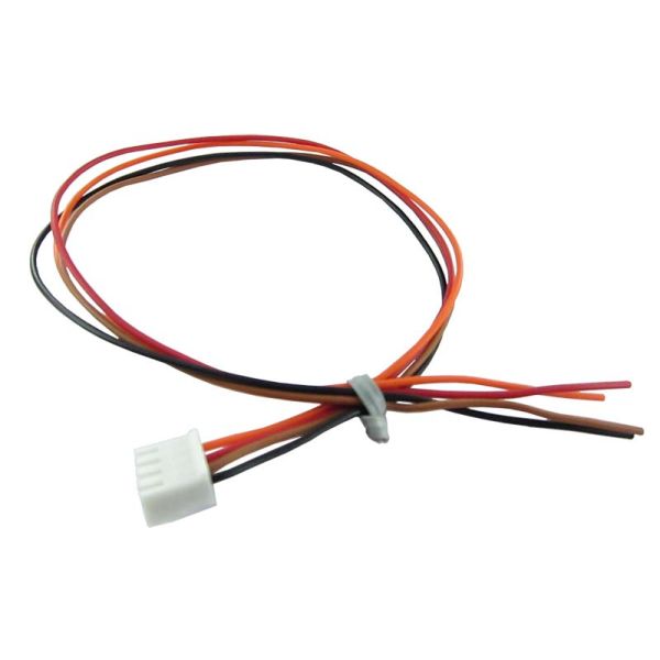 Customized Orange PVC Tube RS232 4pin DIN to DB9 Mini DIN Cable for Data Transfer