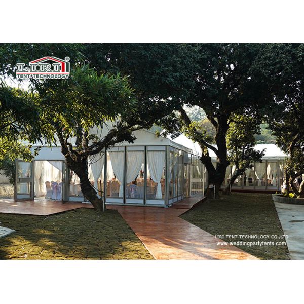 10x30m Luxury Alunimun Transparent Wedding Tent / Outdoor Event Party Tent