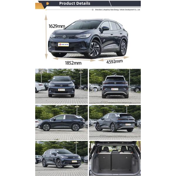 ID4 Volkswagen Electric Car with 310Nm Maximum Torque and 84.8kWh Battery Capacity