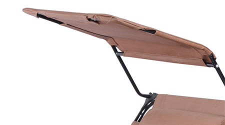 Custom Logo Traditional Design Style Chaise Folding Recliner Lounge Chair for Camping