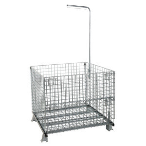 Quality Heavy Duty Warehouse Wire Storage Cage with Large Capacity for sale