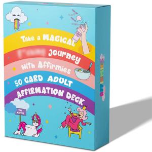 Recycled Deck Printing Positive Affirmation Educational Playing Cards Oem