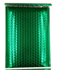 38x43cm Metallic Mailing Envelopes , Eco Friendly Metallic Bubble Wrap Envelopes