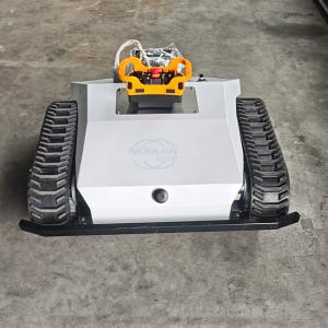 Remote-controlled intelligent crawler lawn mower, with lithium iron phosphate