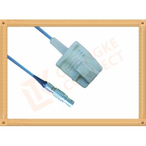 Quality CRITIKON Spo2 Probe Sensor 7 Pin Reusable SpO2 Sensor Adult Silicone Soft Tip for sale