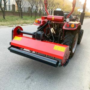 Side Shift Drive Flail Mower For Tractor Hydraulic Highly Efficient Versatile