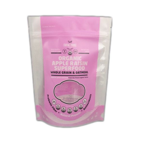 Buy Front Plastic Zipper Lock MOPP Plastic Pouches Packaging at wholesale prices