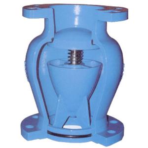 Silence Check Valve DN200 / Flange drilled PN10 / SS 316 AISI / Pressure PN16