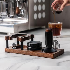 Modern Tamping Station for Coffee and Tea Enthusiasts at Home Functional