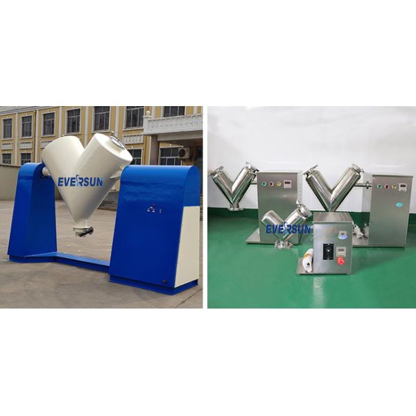 High Quality V-Type Mixer Granular Mixing Paddles For Chemical / Pharmaceutical