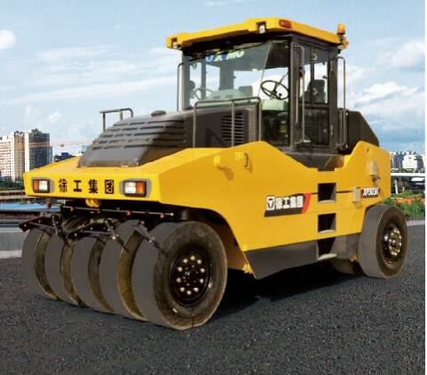 Road Maintenance Machinery , XP163 Pneumatic Tire Road Roller , Operating Weight