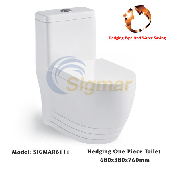 Buy SIGMAR6111 New Europe Design Water Closet Washdown One Piece Toilet at wholesale prices