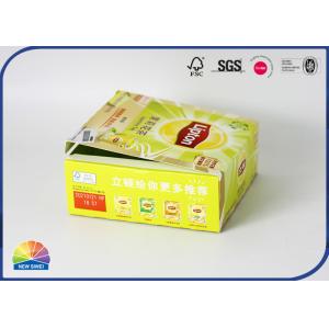 Offset Printed Tea Bag Folding Carton Box Reusable Eco Friendly
