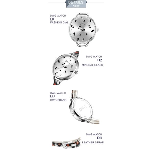 Ladies Leather Strap Pc21s Seiko Alloy Quartz Watch Japanese Movement