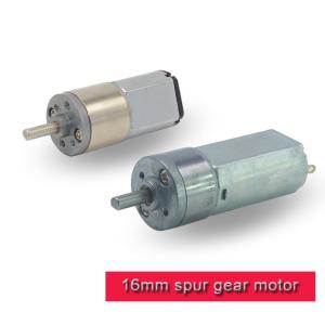 Smart Robot Micro Metal Gearmotor / 16mm Small Brushed DC Motor 3v 6v 12v