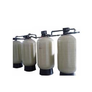 Manual Valve / Fleck Valve Water Softening Equipment Low Maintenance