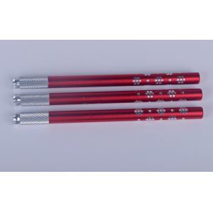 Aluminum Alloy Red Diamond Manual Tattoo Pen for Microblading Eyebrow Tattoo
