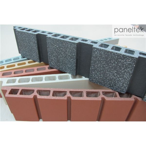 Buy Easy Install Terracotta Wall Cladding System With Thermal Insulation Properties at wholesale prices