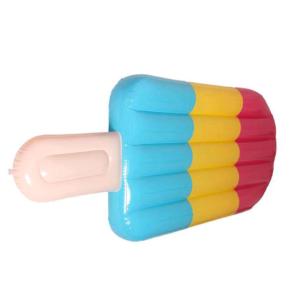 Giant Floating Water Mat Rainbow Colors Inflatable Pool Float Ice Popsicle