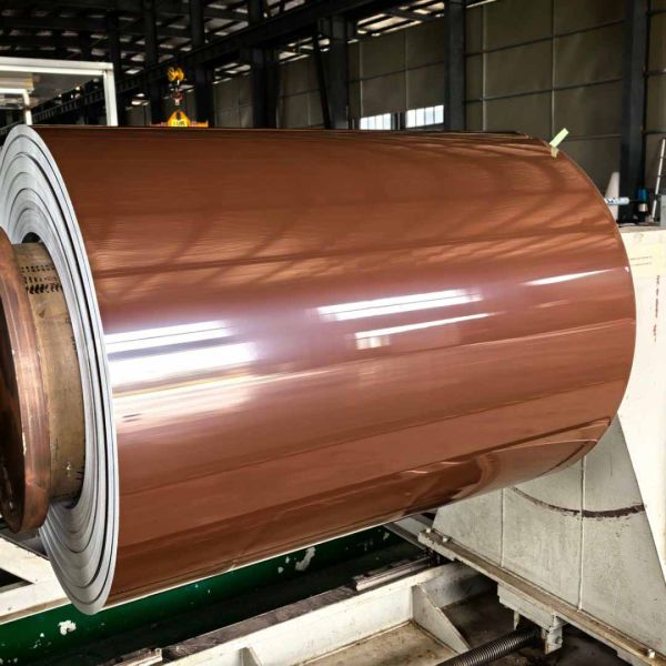 Prepainted Aluminum Coil/Sheet (0.7mm Thickness×2440mm Length) 5005 H24 PVDF for Exterior Exposed Building