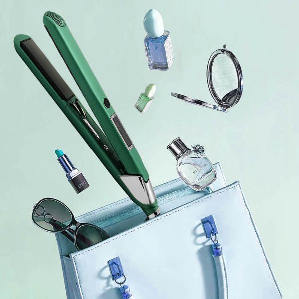 110V - 240V MCH Heating Portable Flat Iron For Hair Straightening