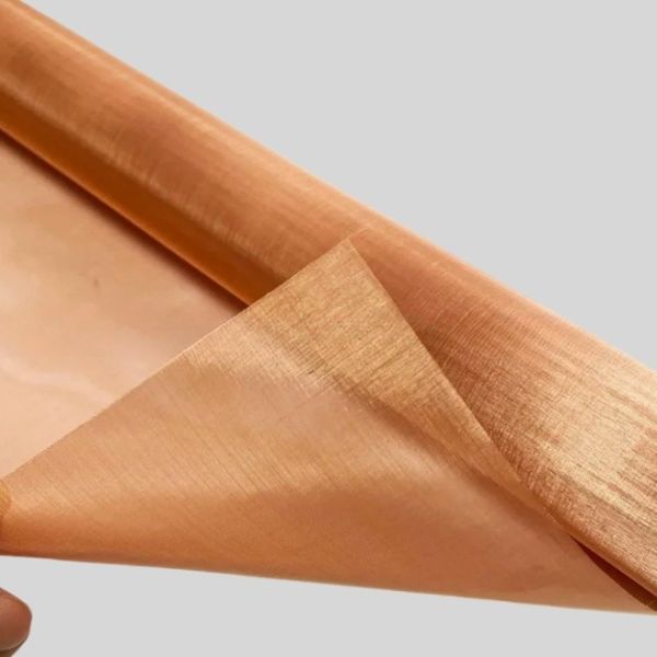 Buy Soft Copper Wire Mesh Wear Resistant Good Conductivity For Fireplace Screen at wholesale prices