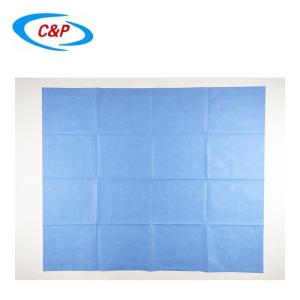 Disposable Blue SMS General Surgery Drape Pack Medical Supplies
