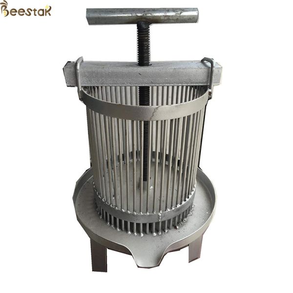 Buy Beekeeping Equipment Stainless Steel Honey Press Machine With Honey Barrel at wholesale prices