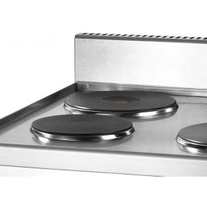 No Pollution 9.2kw 600mm Commercial Cooking Equipment