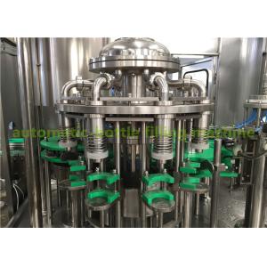 Complete Orange Juice Glass Bottle Filling Machine / Hot Fill Bottling Equipment